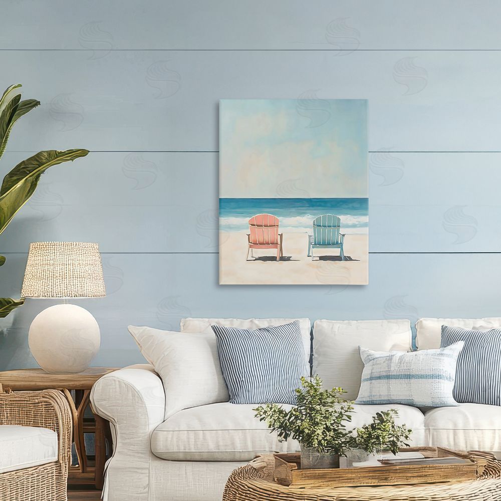 LSR Design Studio His And Hers Relaxation Printed Wall Art in Room