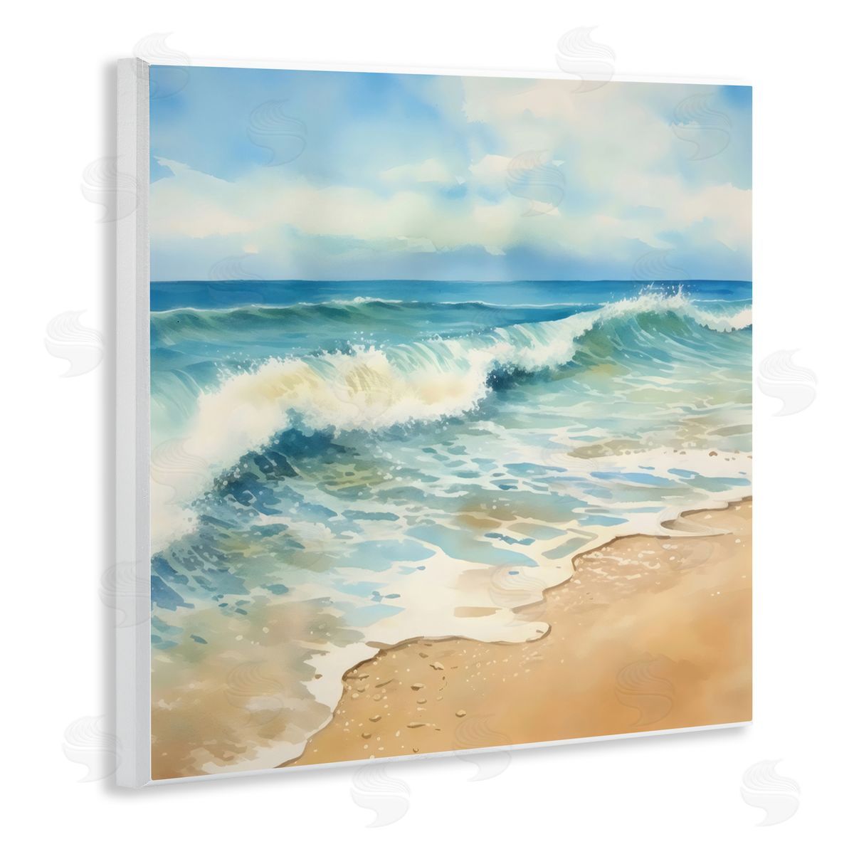 LSR Design Studio Hear The Waves Coast Wall Plaque Art Print