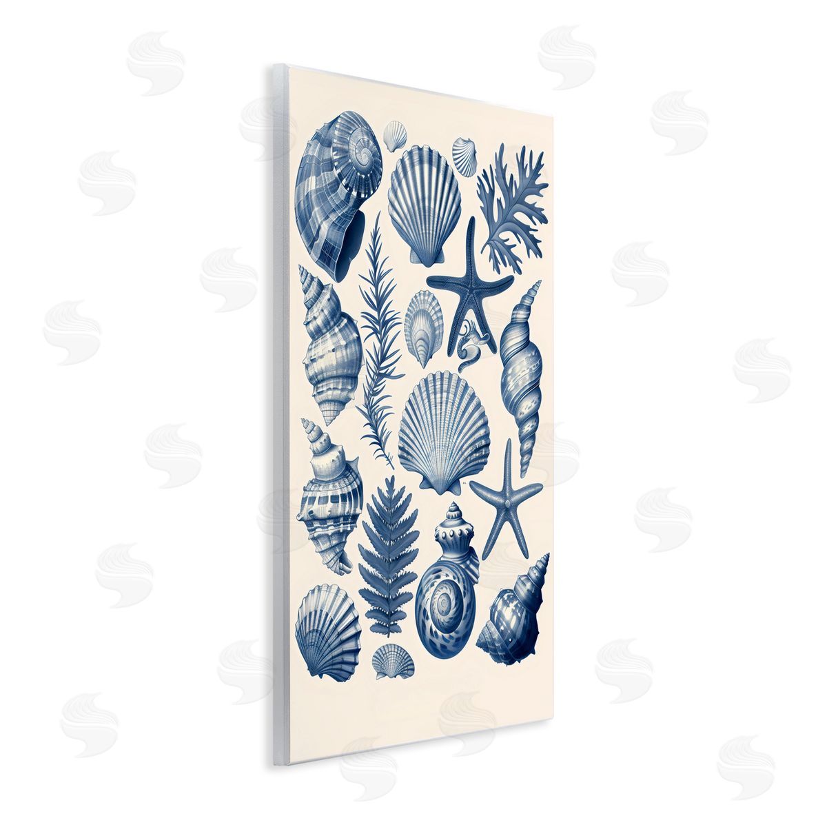 LSR Design Studio Conch & Creature Collection Wall Plaque Art Print