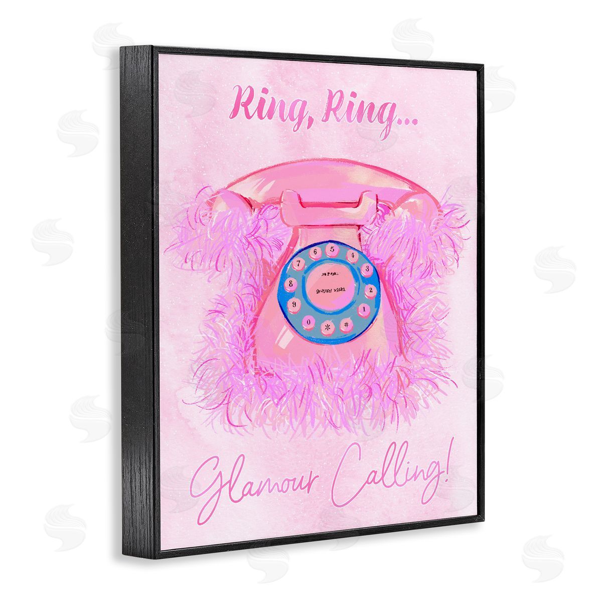 Ziwei Li Ring Glamour Calling Black Framed Giclee Art Print