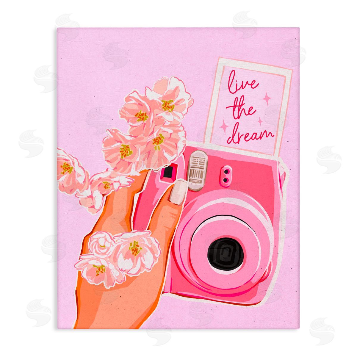 Ziwei Li Live The Dream Camera Canvas Wall Art Print