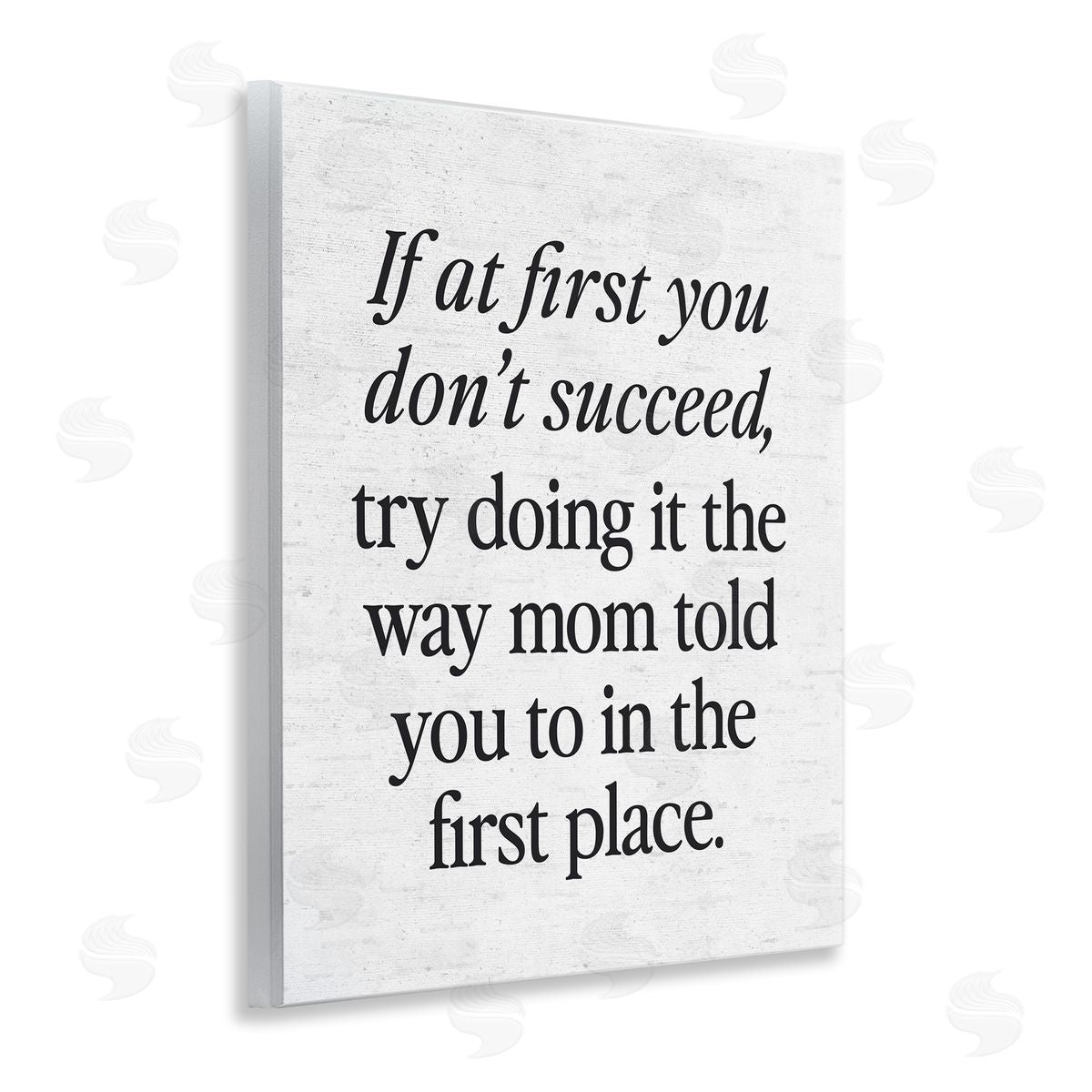 Lettered and Lined The Way Mom Told You Advice Wall Plaque Art Print