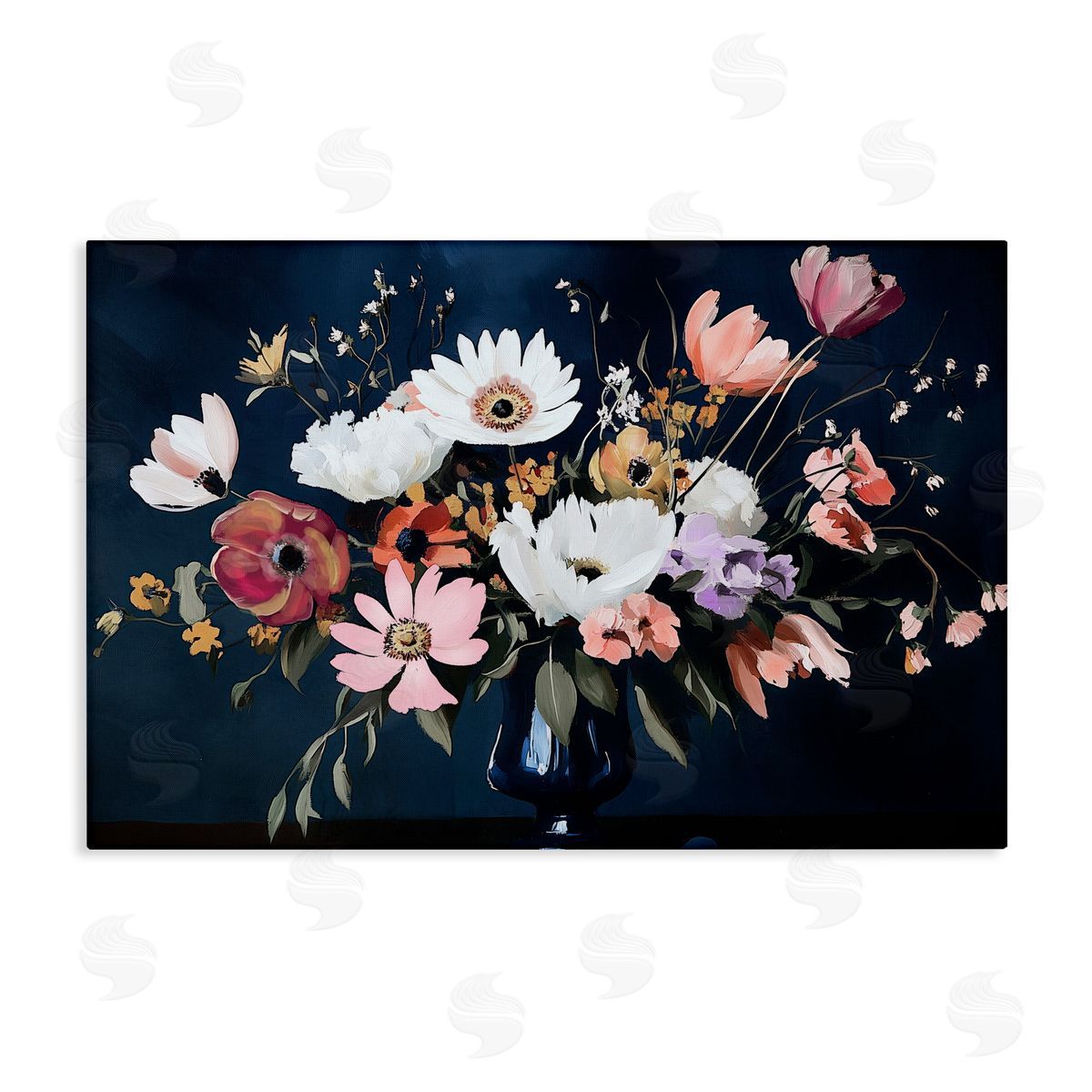 Annabelle Hall Disorderly Conduct Bouquet Canvas Wall Art Print