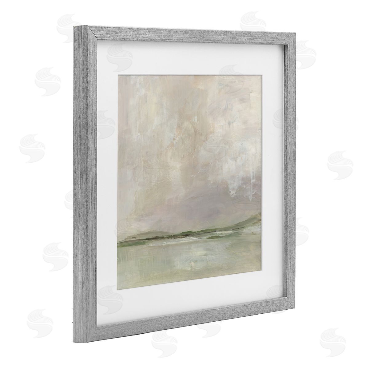 Kristen Dalpiaz A Wash Of Colors Neutrals Gray Framed Print Under Glass Art
