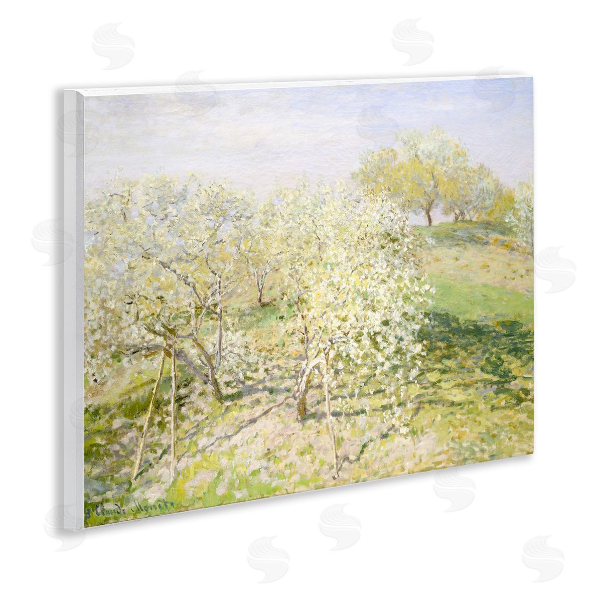 Leah Straatsma Vintage Apple Orchard Wall Plaque Art Print