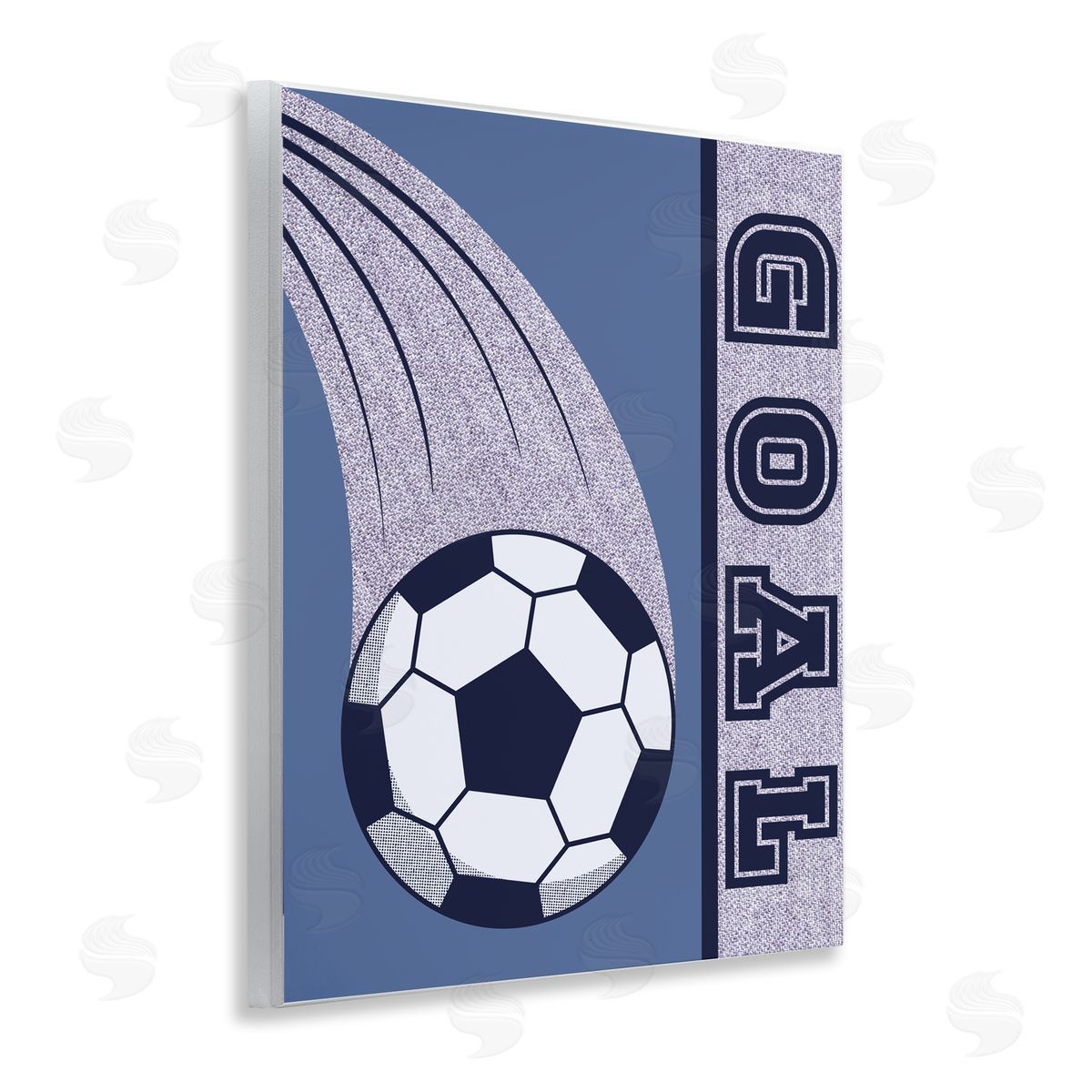 Marcus Prime Goal Vintage Soccer Wall Plaque Art Print