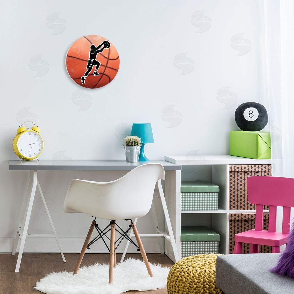 Matthew Piotrowicz Sports Basketball Jump Canvas Art on Wall