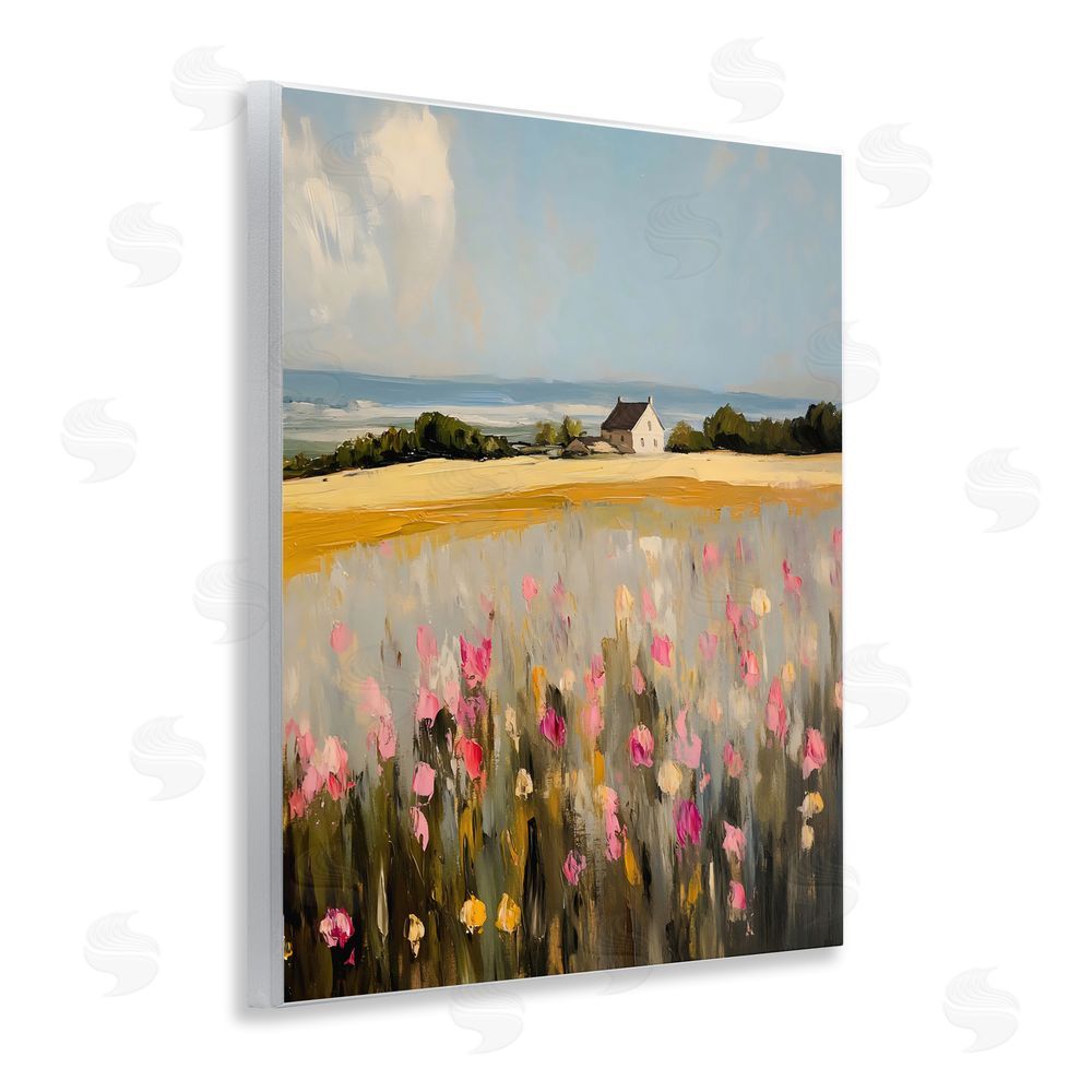 Franklyn Gregory Expressive Coastal Cottage Wall Plaque Art Print