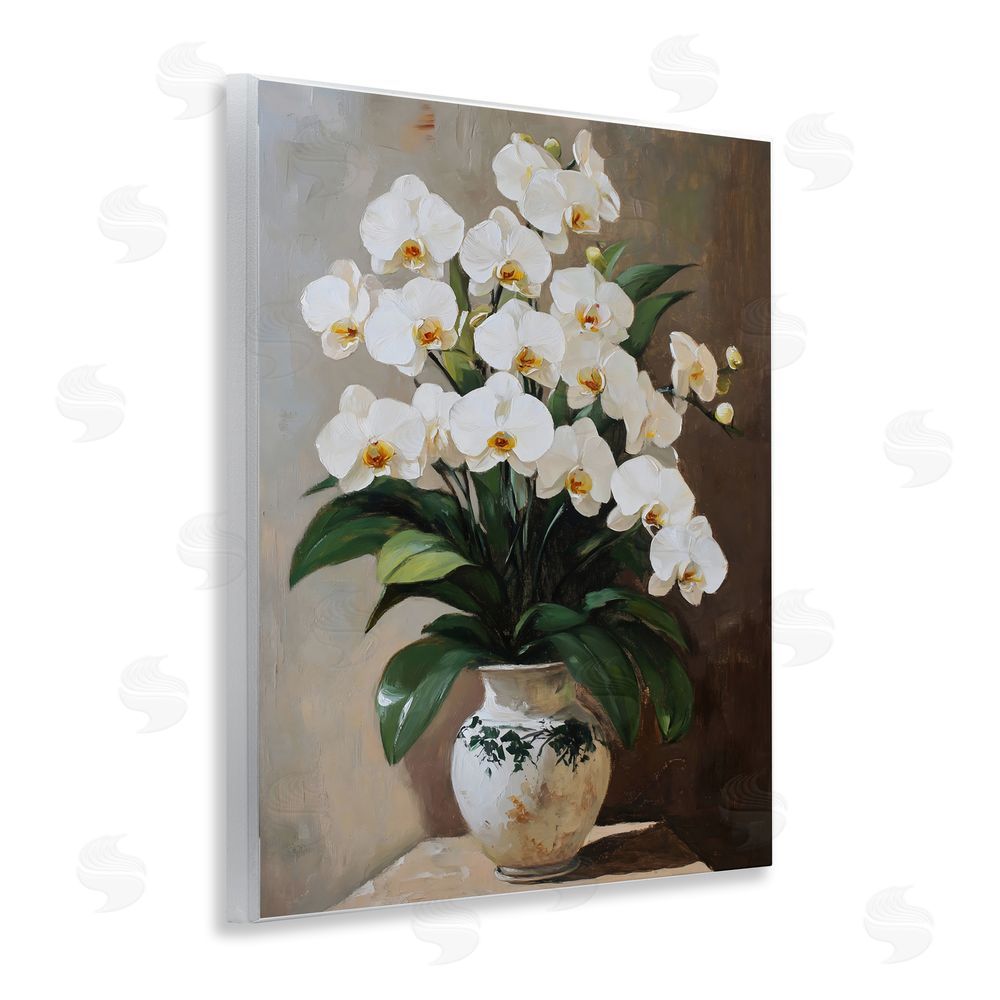 Franklyn Gregory Regal Orchid Arrangement Wall Plaque Art Print
