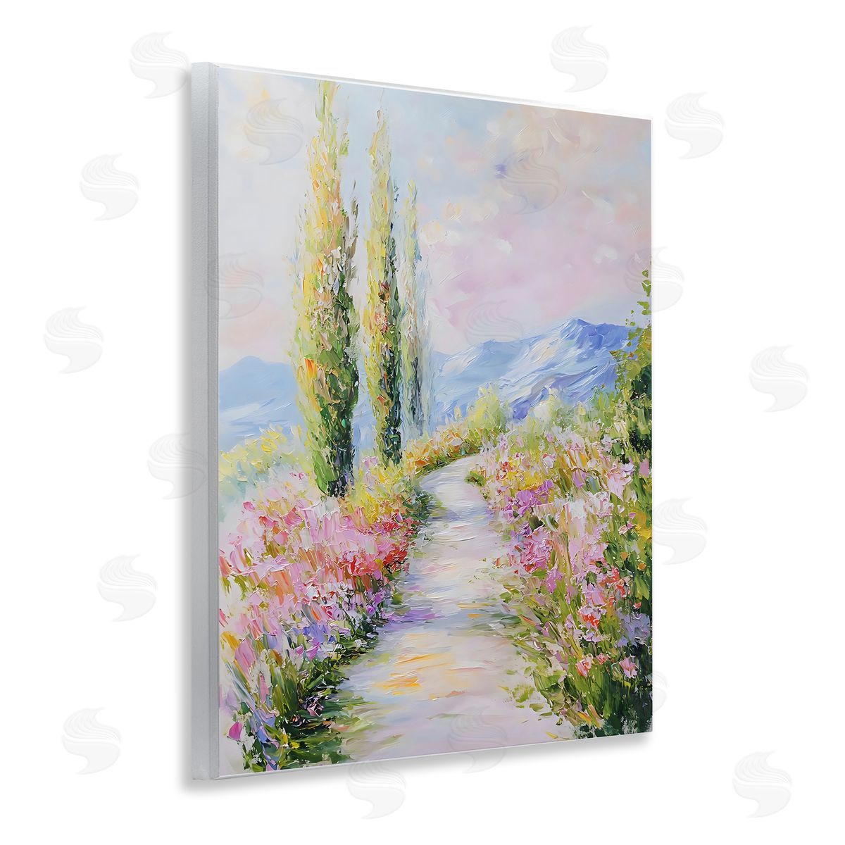 Creative Studio A Walk With Wildflowers Wall Plaque Art Print