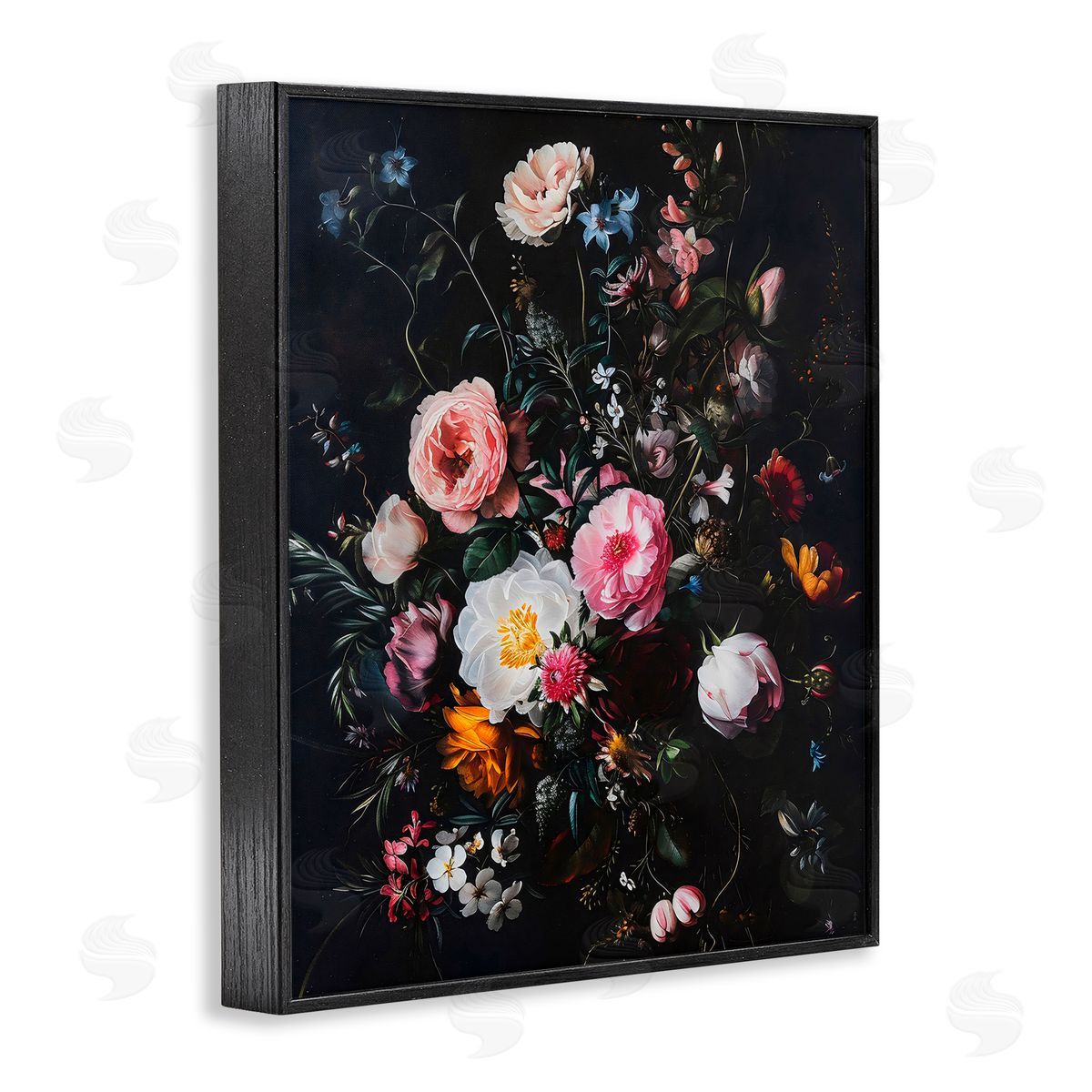Creative Studio Alternative Romance Bouquet Black Framed Giclee Art Print