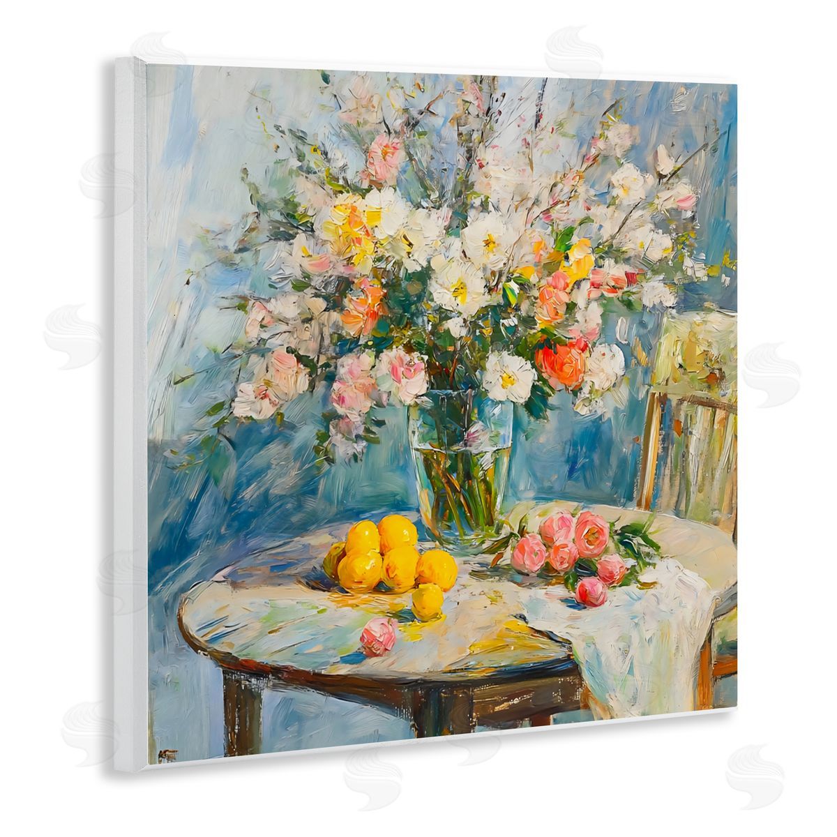 Creative Studio Citrus Breakfast Table Setting Wall Plaque Art Print