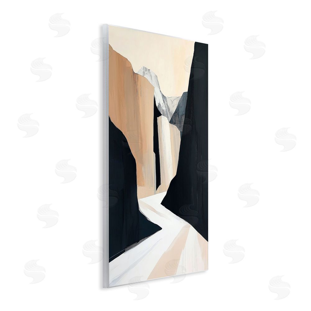 Gina Kelly Modern Blocked Desert Landscape Wall Plaque Art Print