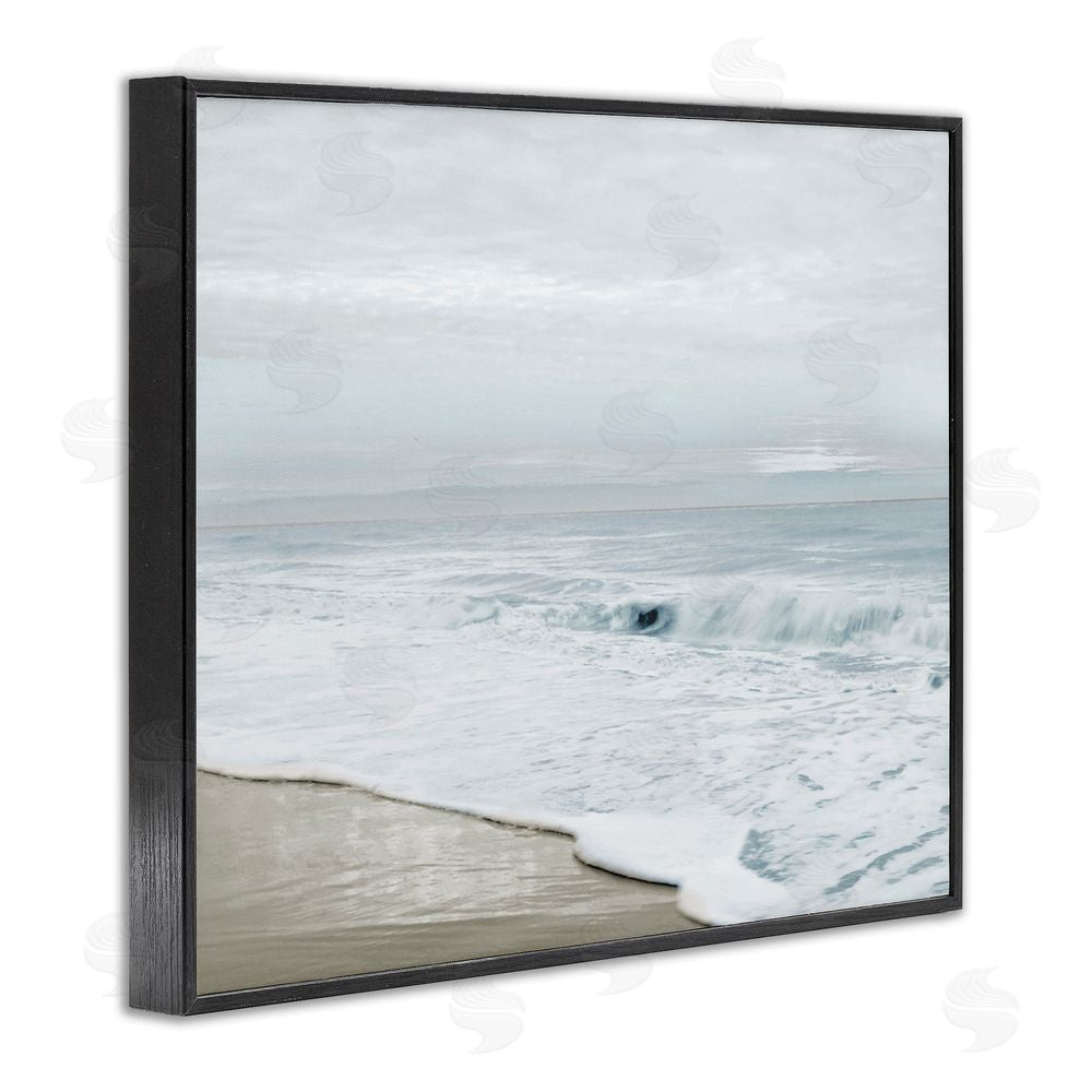 Natalie Carpentieri Morning Bliss Beach Scene Black Framed Giclee Art Print