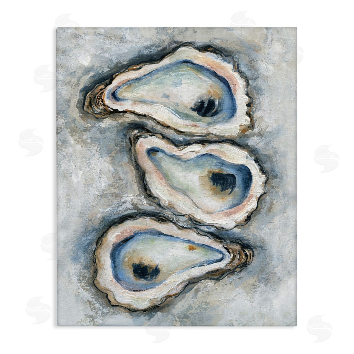 Carol Robinson Organic Oyster Bar Canvas Wall Art Print