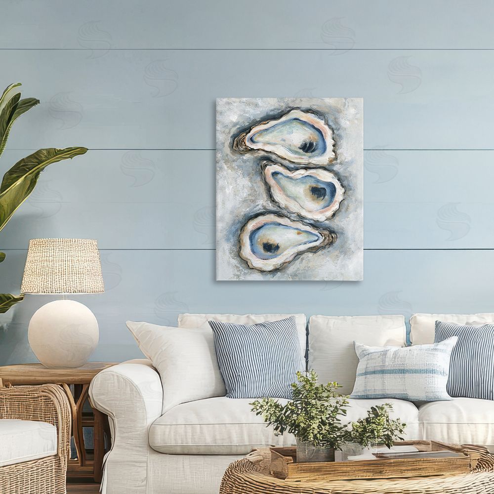 Carol Robinson Organic Oyster Bar Printed Wall Art in Room