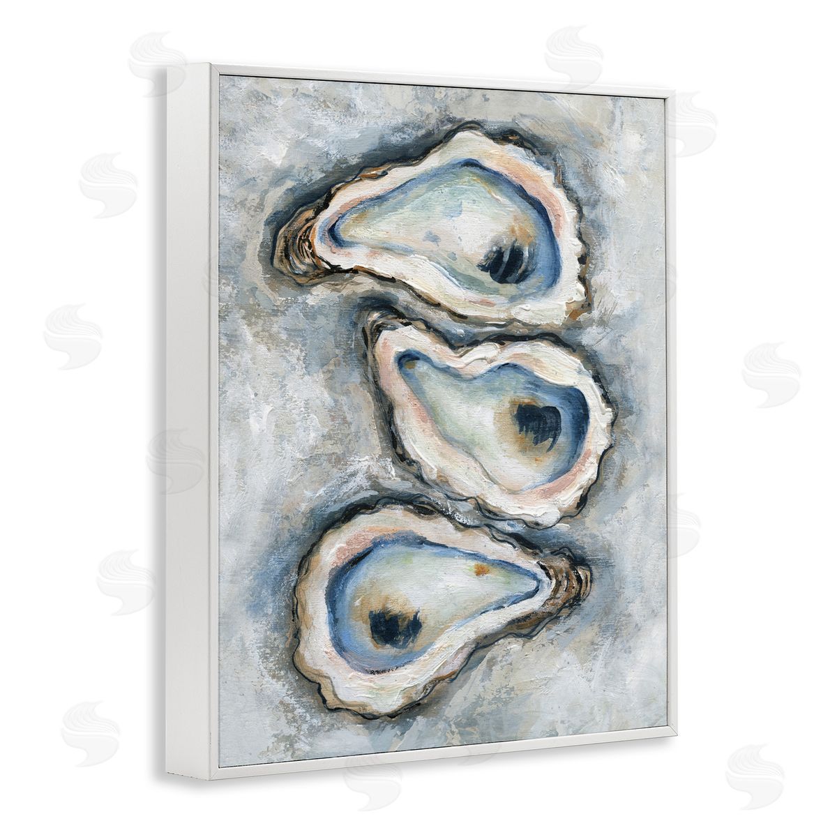 Carol Robinson Organic Oyster Bar White Frame Giclee Art Print