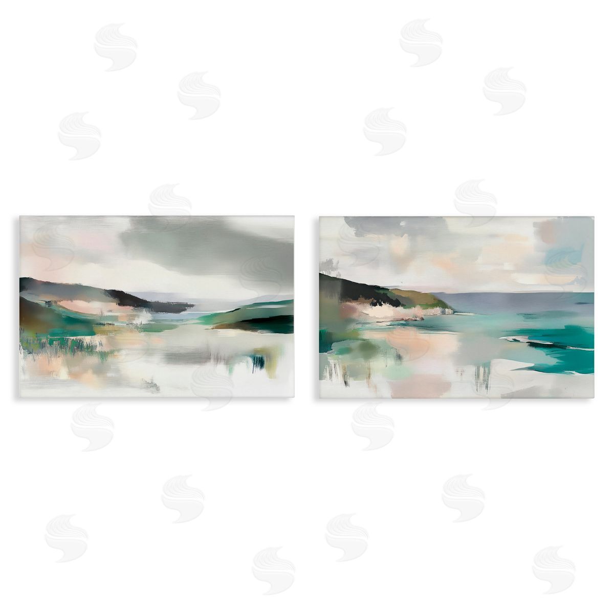 Mona Grace Abstract Wild Rhythms Canvas Wall Art Print