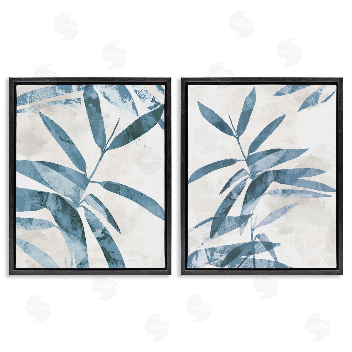 Aoibhne Hogan Tropical Twilight Palms Canvas Wall Art Print