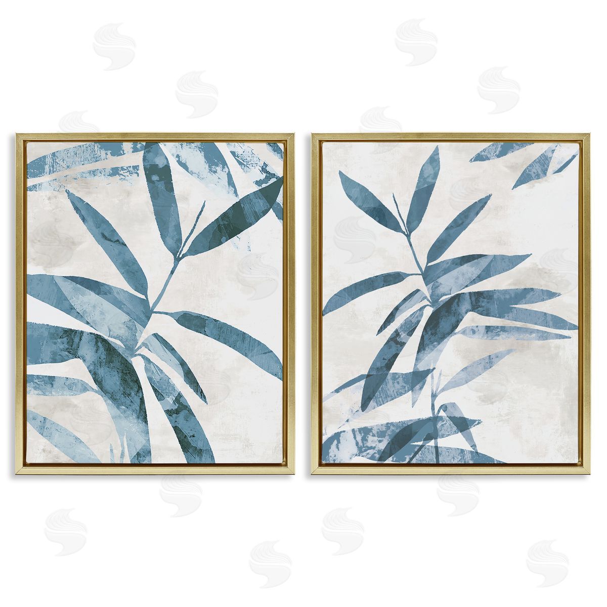 Aoibhne Hogan Tropical Twilight Palms Canvas Wall Art Print
