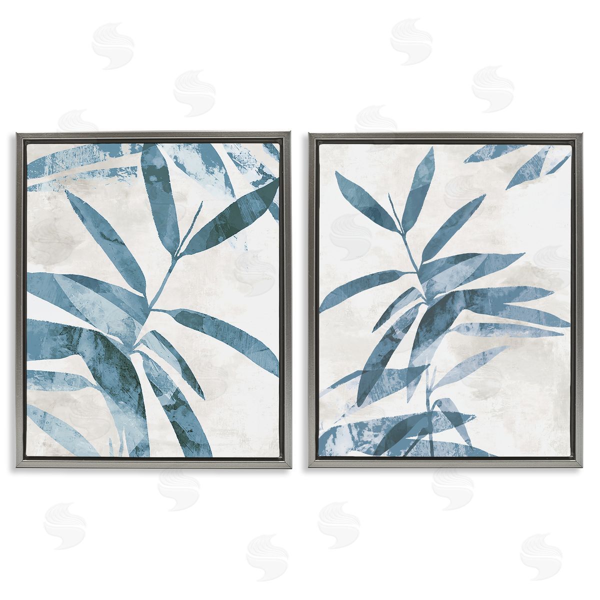 Aoibhne Hogan Tropical Twilight Palms Canvas Wall Art Print