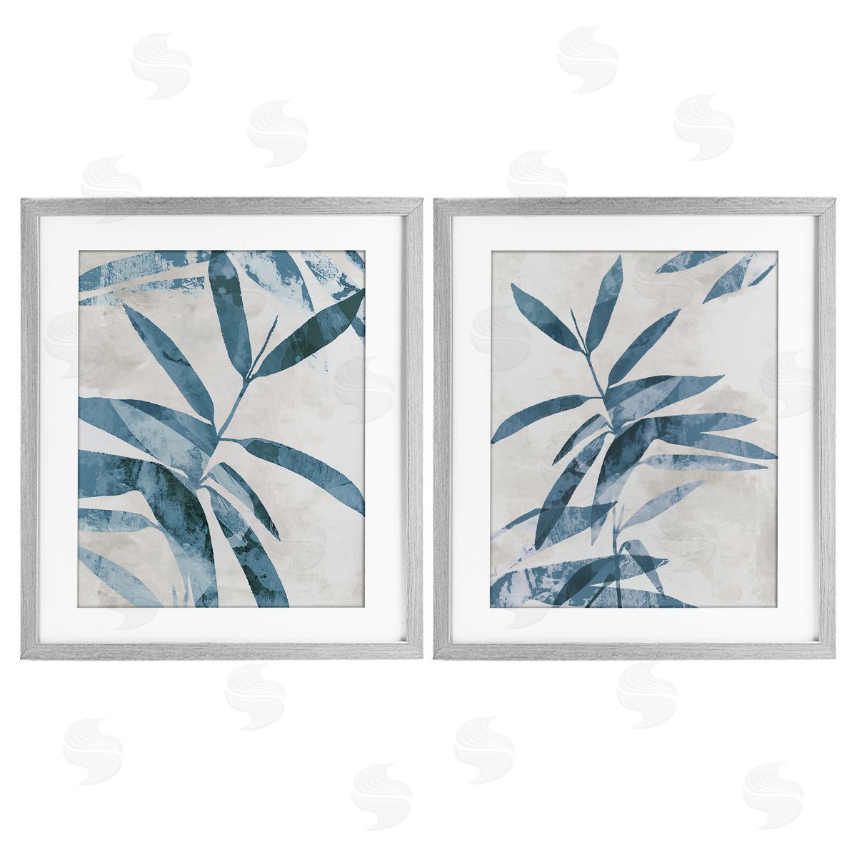 Aoibhne Hogan Tropical Twilight Palms Canvas Wall Art Print