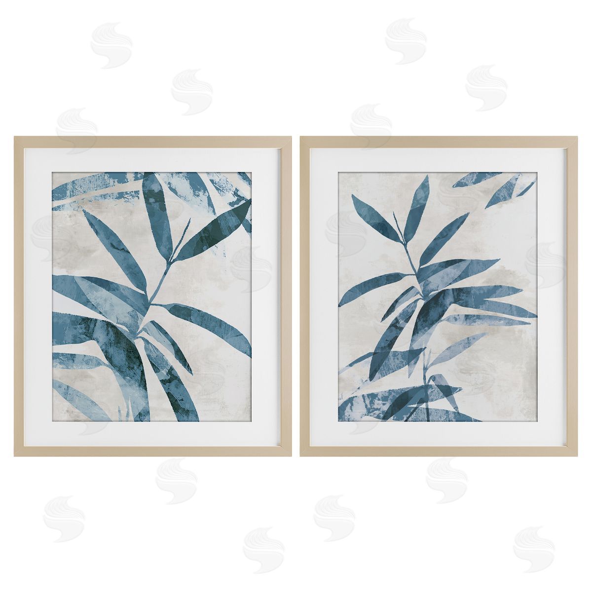 Aoibhne Hogan Tropical Twilight Palms Canvas Wall Art Print