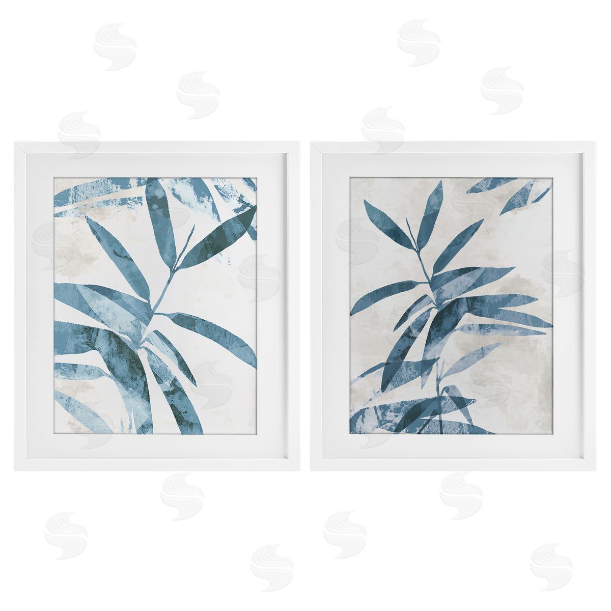 Aoibhne Hogan Tropical Twilight Palms Canvas Wall Art Print