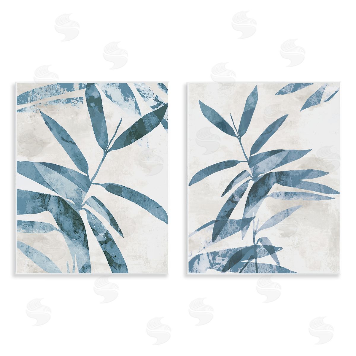 Aoibhne Hogan Tropical Twilight Palms Canvas Wall Art Print