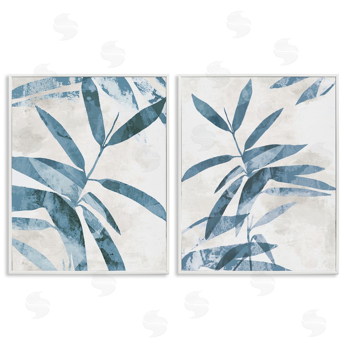 Aoibhne Hogan Tropical Twilight Palms Canvas Wall Art Print