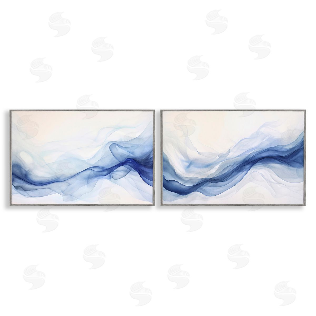 Andrea Haase Dreamy Indigo Mist Canvas Wall Art Print