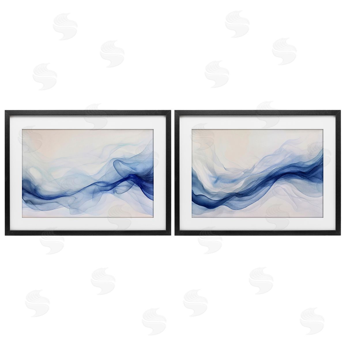Andrea Haase Dreamy Indigo Mist Canvas Wall Art Print