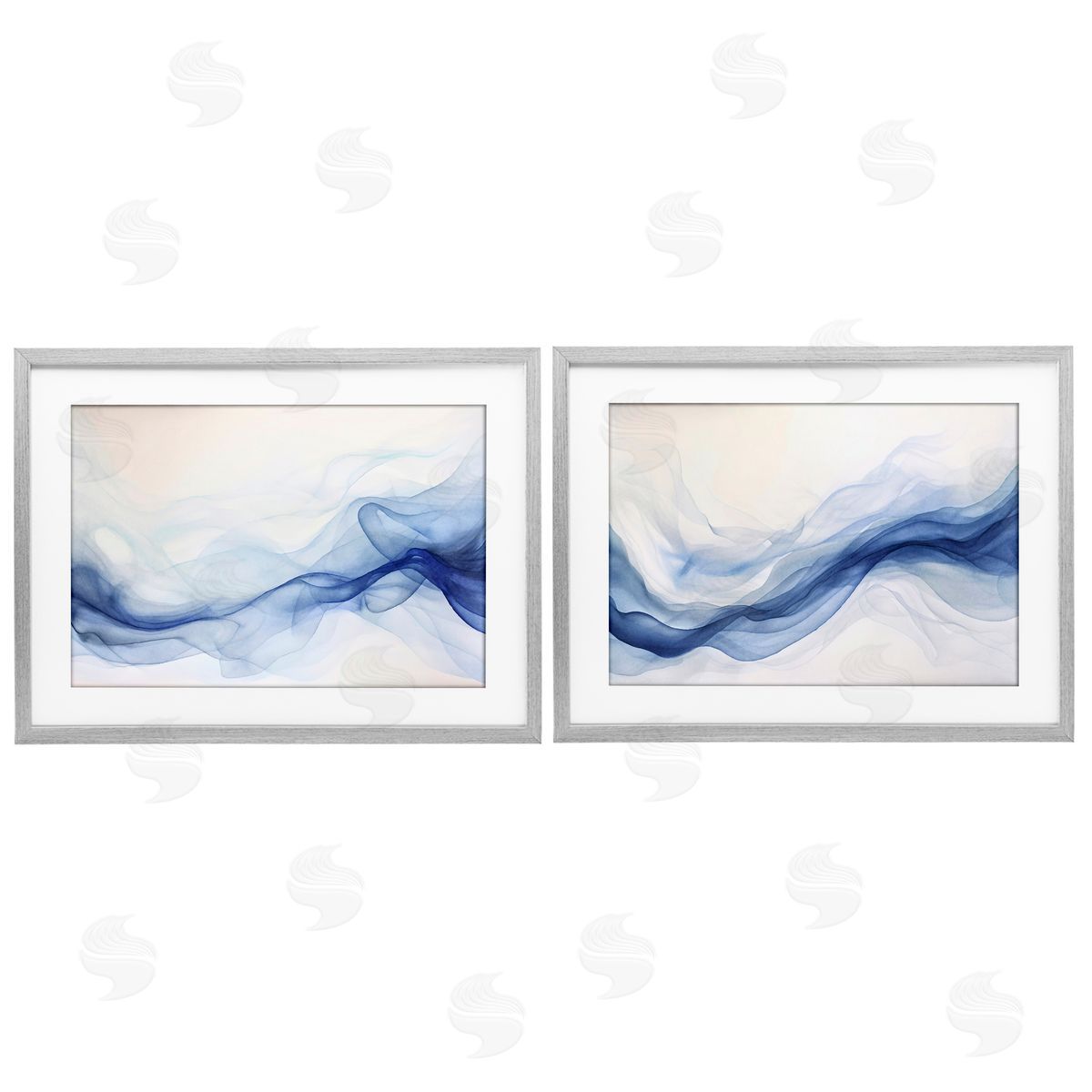 Andrea Haase Dreamy Indigo Mist Canvas Wall Art Print