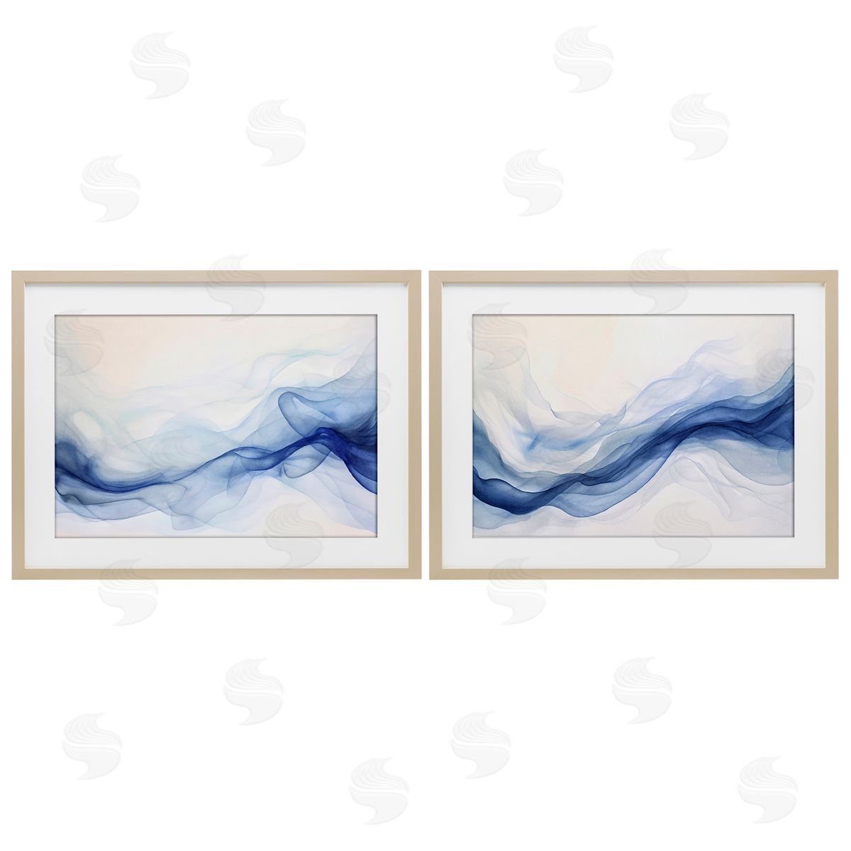 Andrea Haase Dreamy Indigo Mist Canvas Wall Art Print