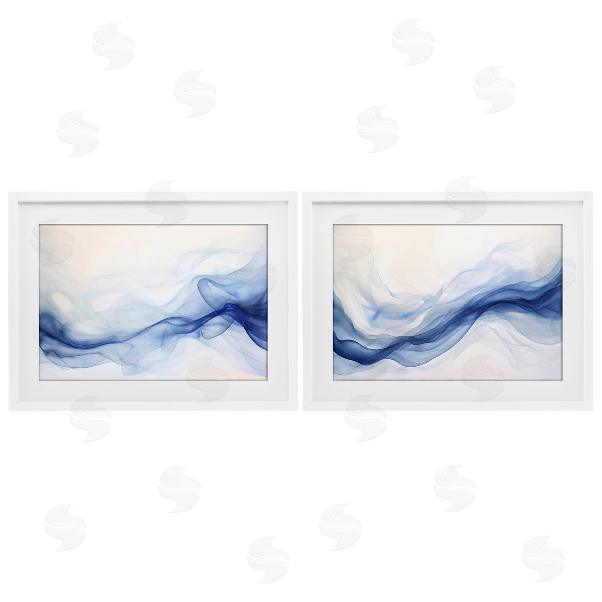Andrea Haase Dreamy Indigo Mist Canvas Wall Art Print