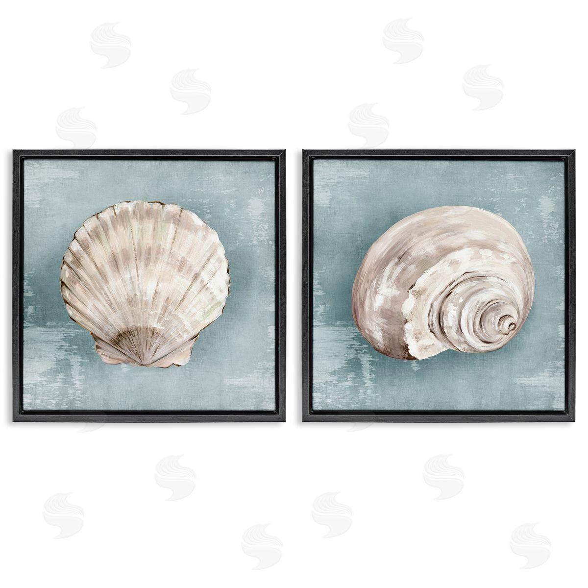 Eli Jones Seashell Whispers of Shore Canvas Wall Art Print
