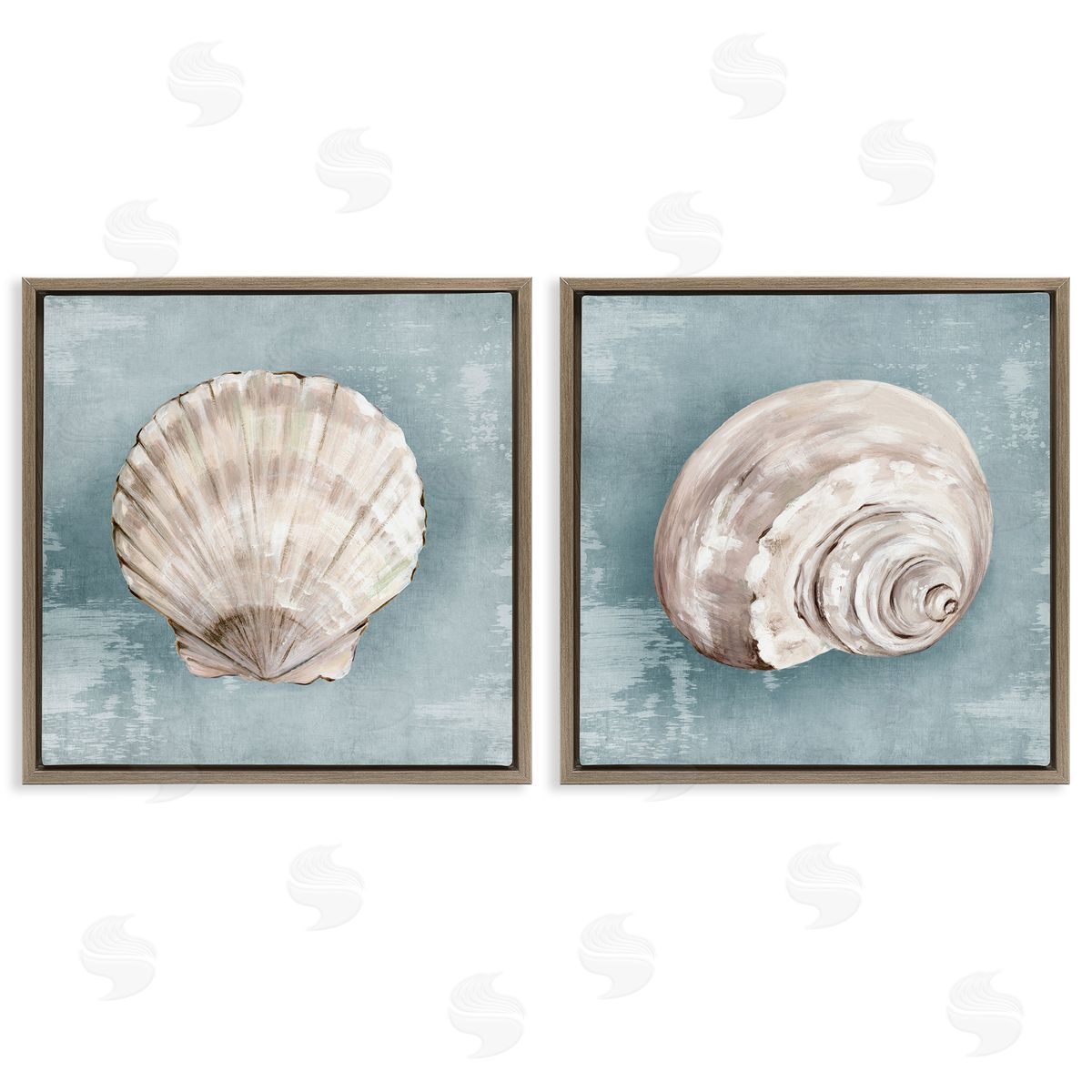 Eli Jones Seashell Whispers of Shore Canvas Wall Art Print