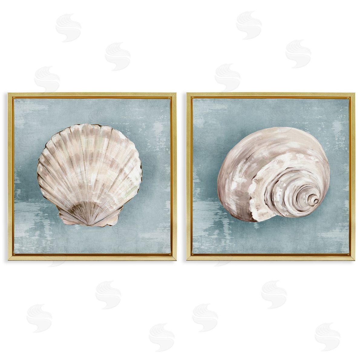 Eli Jones Seashell Whispers of Shore Canvas Wall Art Print