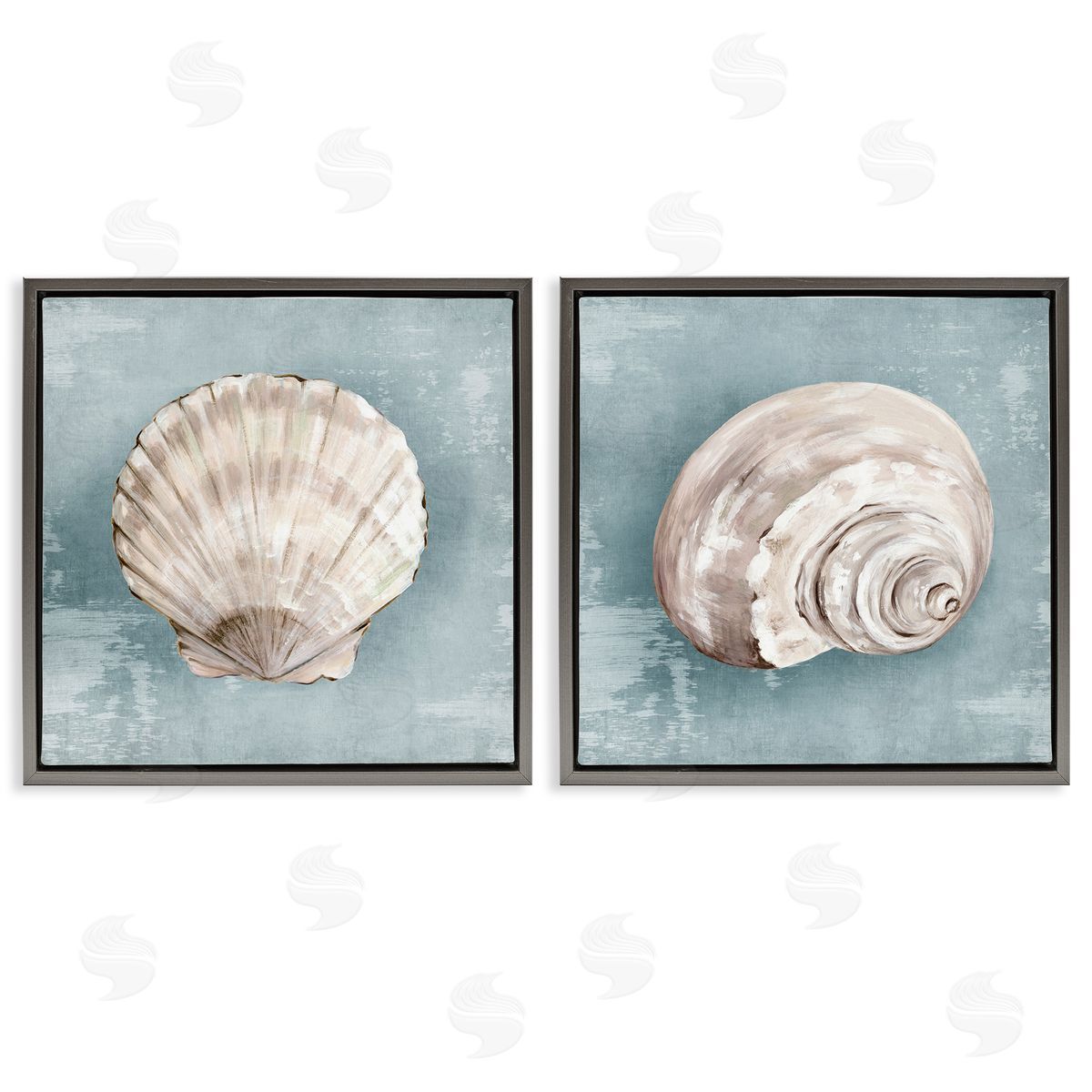 Eli Jones Seashell Whispers of Shore Canvas Wall Art Print
