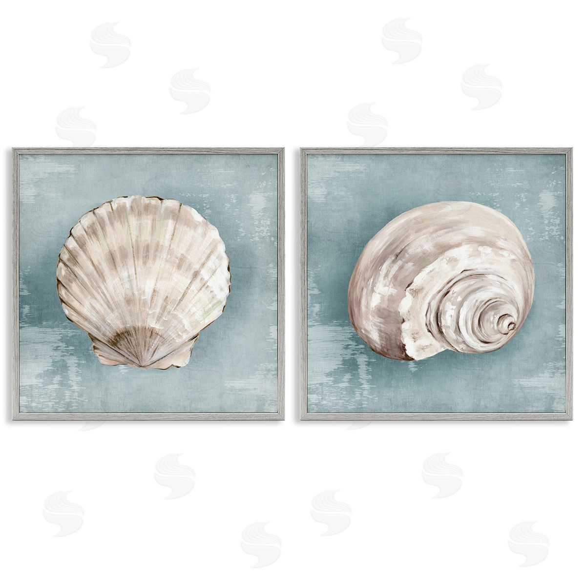 Eli Jones Seashell Whispers of Shore Canvas Wall Art Print