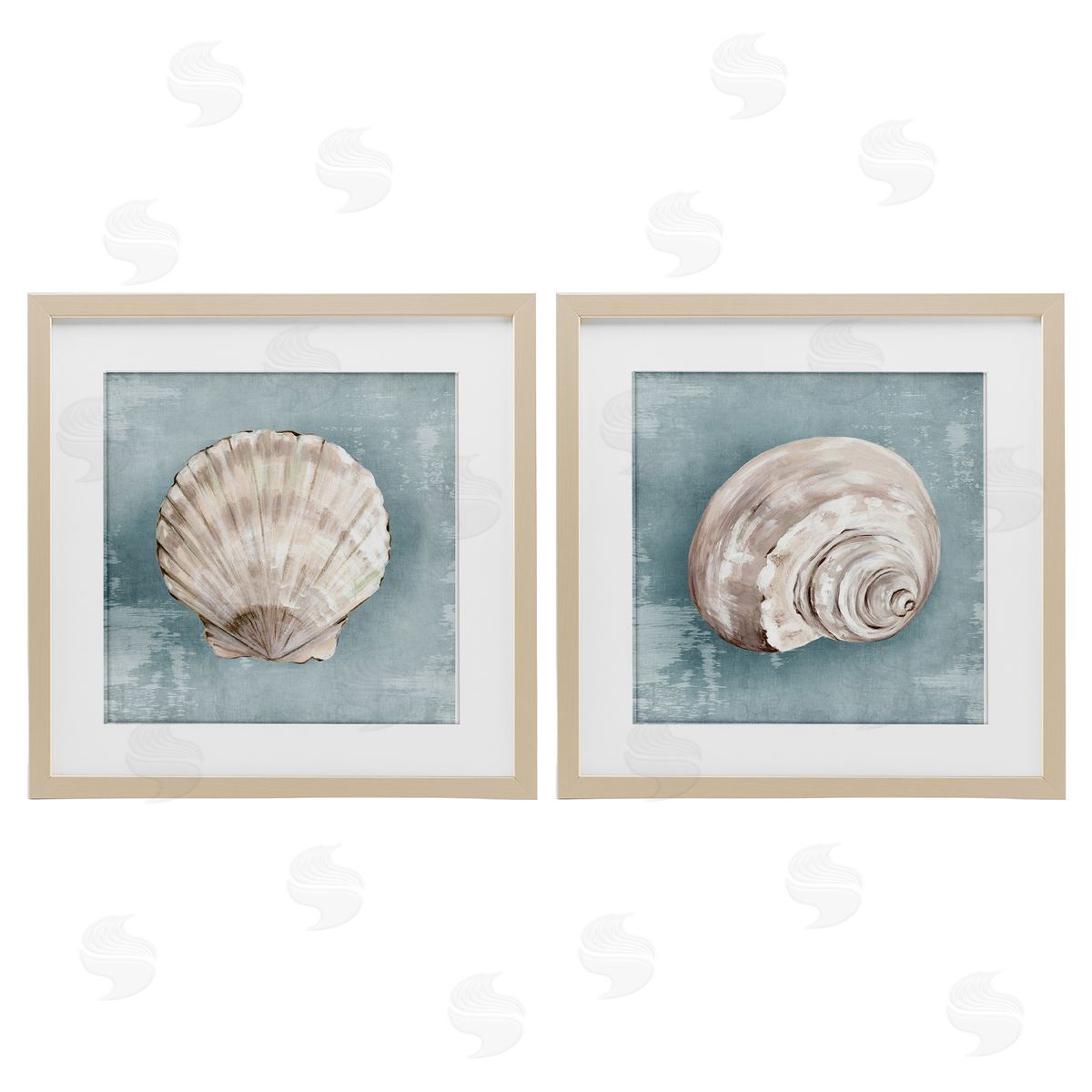 Eli Jones Seashell Whispers of Shore Canvas Wall Art Print