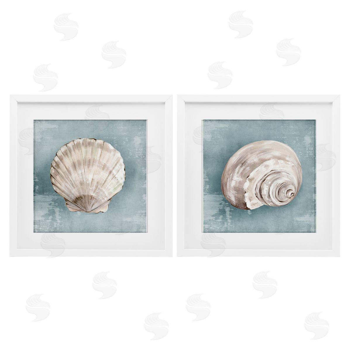 Eli Jones Seashell Whispers of Shore Canvas Wall Art Print