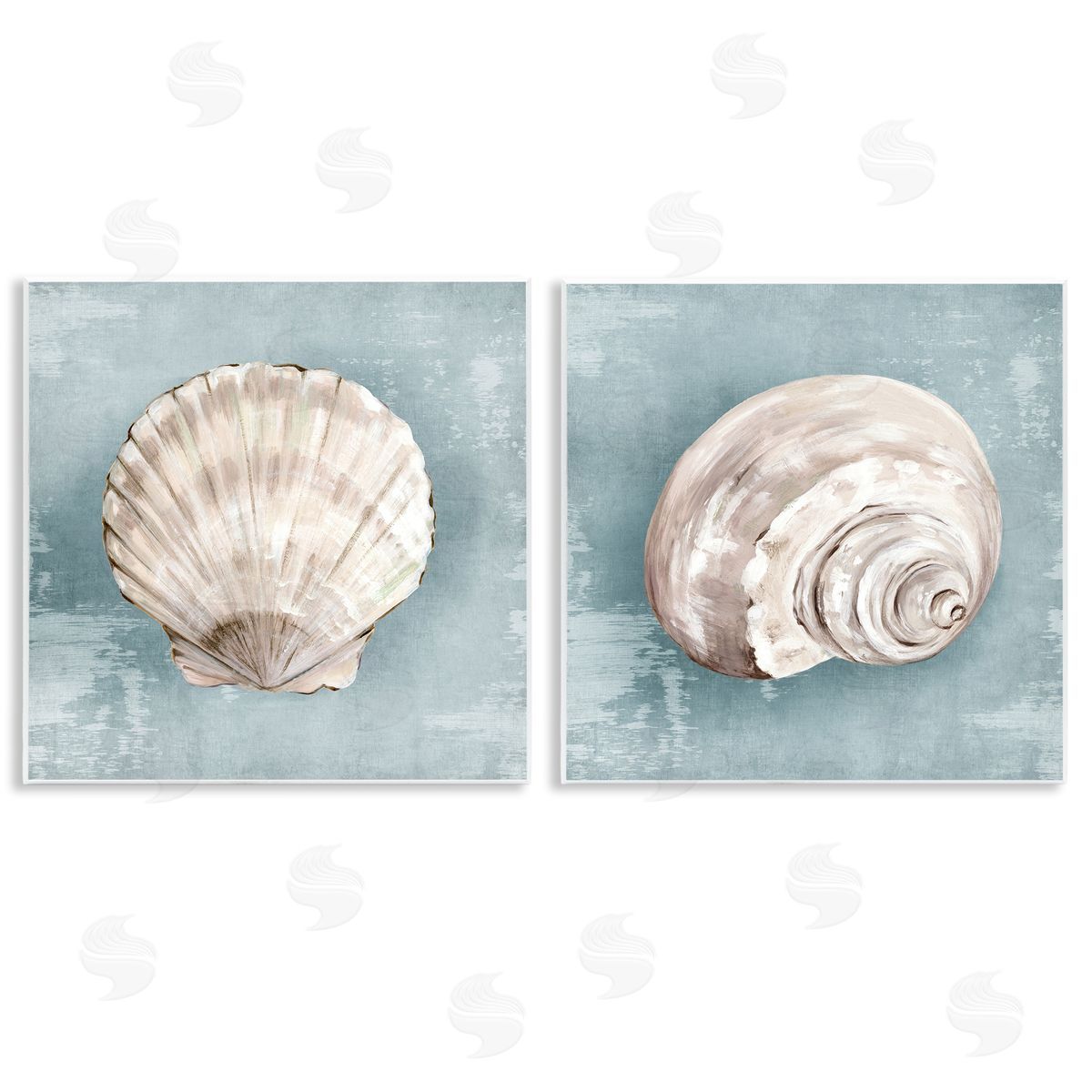 Eli Jones Seashell Whispers of Shore Canvas Wall Art Print