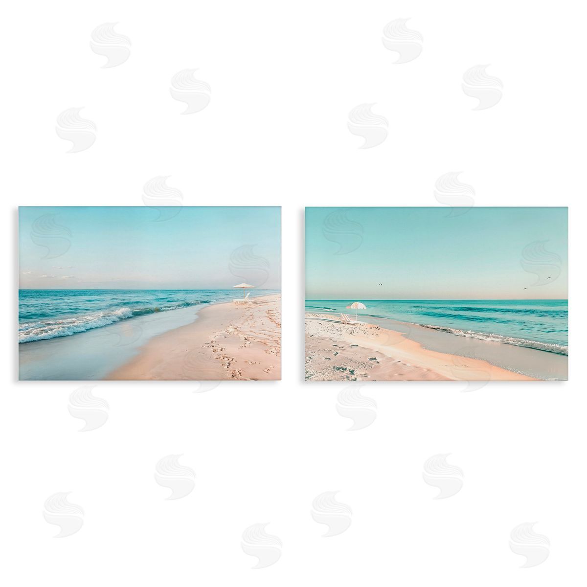 Lazar Studio Sunlit Summer Shores Canvas Wall Art Print