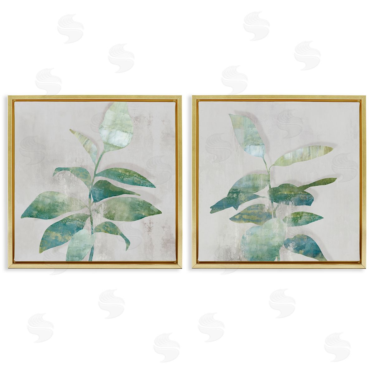 Alex Black Rustic Minimal Blooms Canvas Wall Art Print