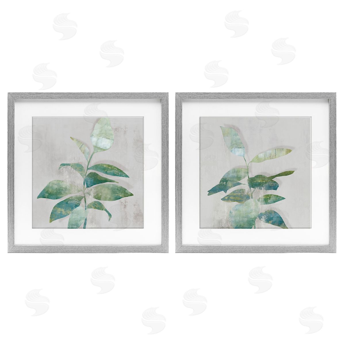 Alex Black Rustic Minimal Blooms Canvas Wall Art Print