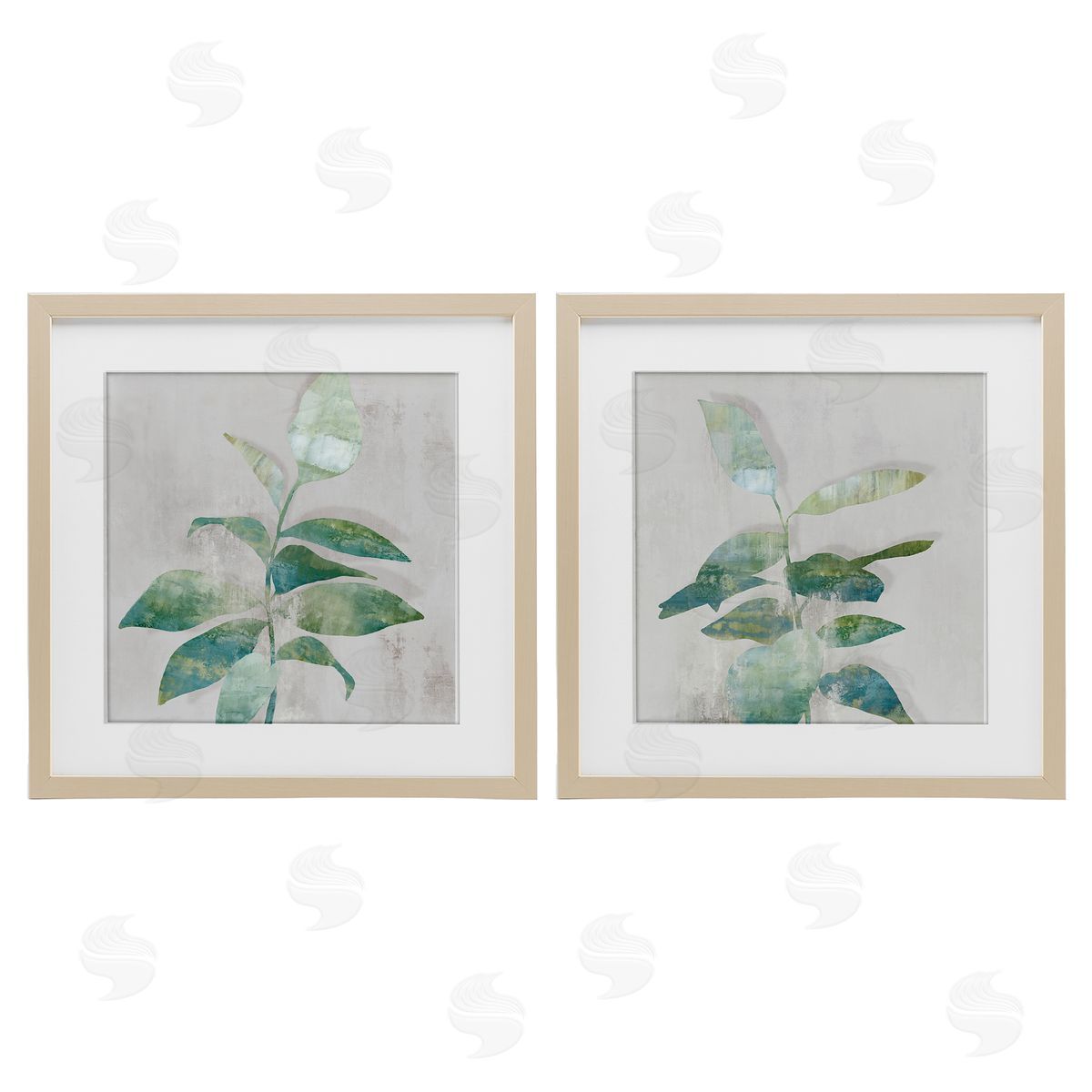 Alex Black Rustic Minimal Blooms Canvas Wall Art Print
