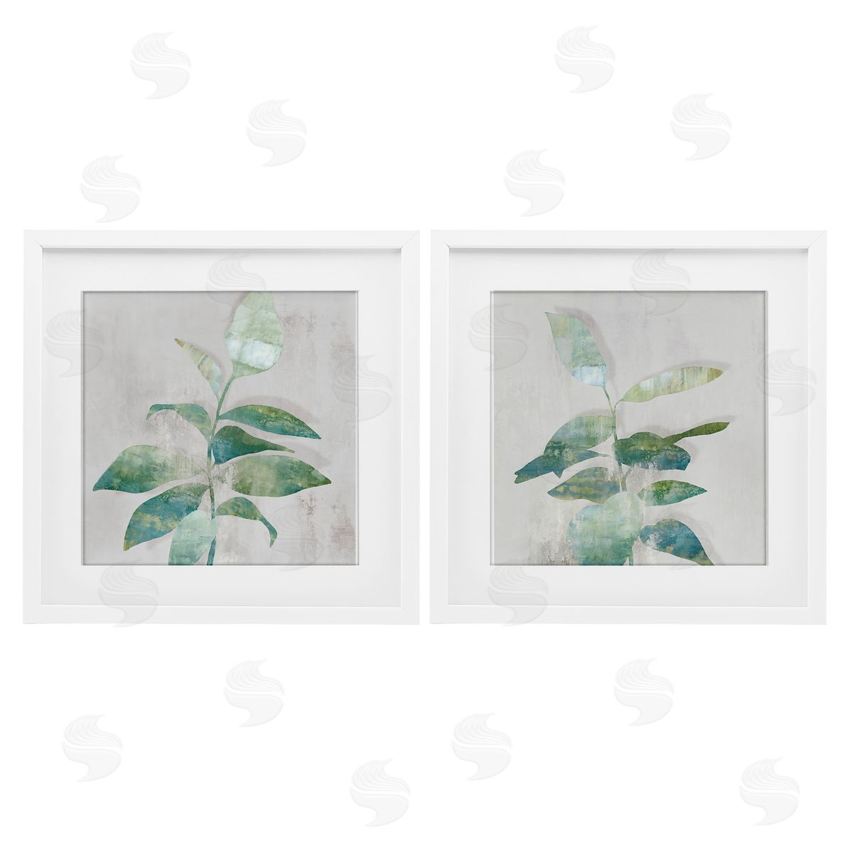 Alex Black Rustic Minimal Blooms Canvas Wall Art Print