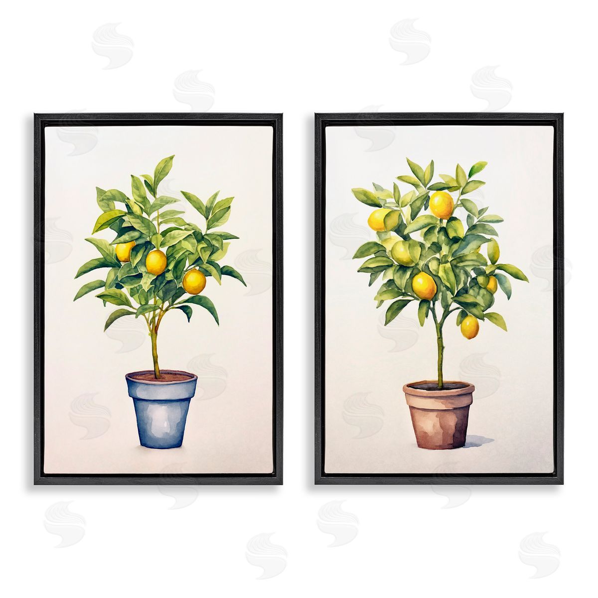Andrea Haase Potted Citrus Serenade Canvas Wall Art Print