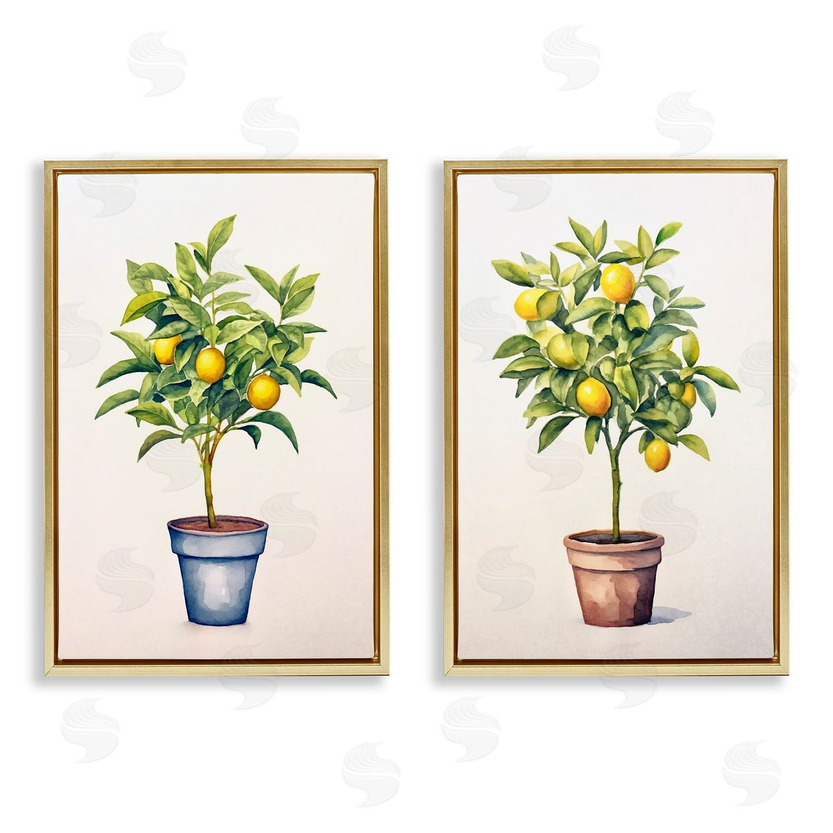 Andrea Haase Potted Citrus Serenade Canvas Wall Art Print